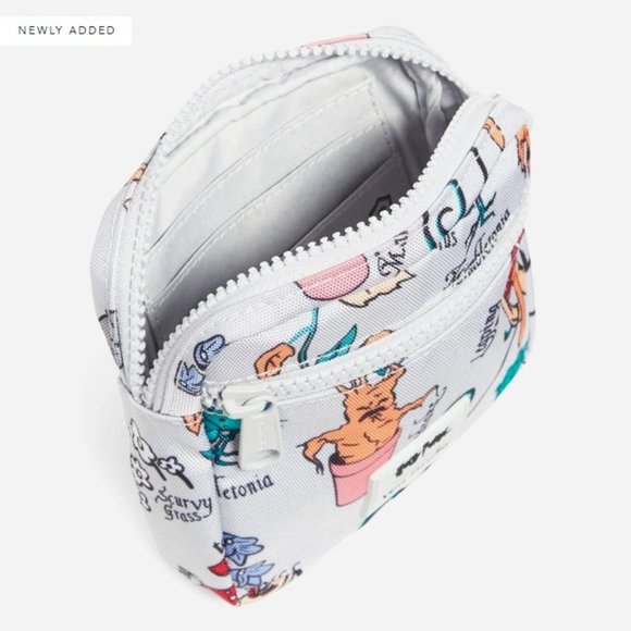 Vera Bradley Harry Potter Herbology Ditsy Mushroom Toadstool Plant Fanny Bag NWT - Picture 4 of 8